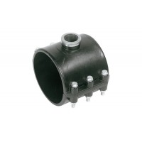Rega e Jardim | Rega | Abraçadeiras em PP | Abraçadeiras 6 parafusos c/ Reforço 200 x 1 ¼" Ref: MB70210620